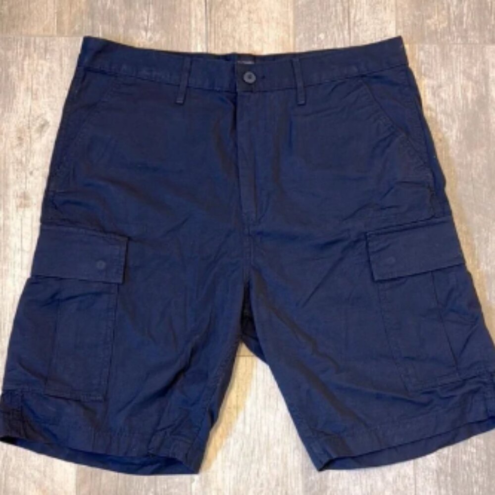 Levi's Men's Navy Blue Cargo Shorts